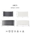 ARCS * APLIQUE EXTERIOR LED 8*1W 3000K BLANCO